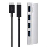 Belkin USB 3.0 4 Port Hub + USB-C Cable