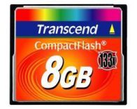 Transcend CompactFlash High Speed 8GB 133x