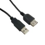 4World kabel przedłużajacy USB 2.0 typu A-A M/F 0.75m