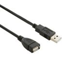 4World kabel przedłużajacy USB 2.0 typu A-A M/F 1.8m (HQ, ferryt)