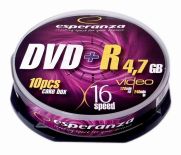 Esperanza 1117 - DVD+R [ cake box 10 , 4.7GB , 16x ]