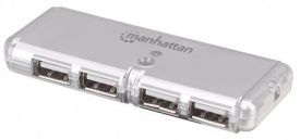 Manhattan 4 Port Hi-Speed USB 2.0 Pocket Hub