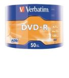 Verbatim DVD-R [ wrap 50 , 4.7GB , 16x , Matt Silver , AZO