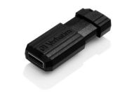 Verbatim USB DRIVE 2.0 PINSTRIPE 32GB BLACK MIN. READ 10MB/SEC MIN. WRITE 4MB/SE