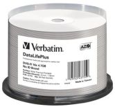 Verbatim DVD-R 4.7GB 16x Wide Thermo Printable Non-Id (szpindel, 50szt)