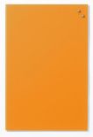 NAGA Szklana tablica magnetyczna pomarańczowa 40x60