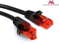 Maclean MCTV-756 Przewód kabel patchcord UTP cat6 wtyk-wtyk 7,5m czarny