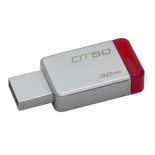 Kingston 32GB USB 3.0 DataTraveler 50 (Metal/Red)