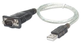 Manhattan Konwerter USB na port szeregowy RS232 DB9M