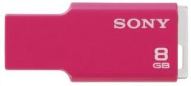 Sony Przenośna pamięć USB , 8GB , różowy