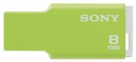 Sony Przenośna pamięć USB , 8GB , zielony