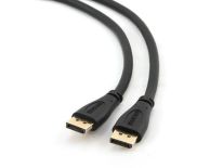 Gembird kabel DisplayPort V1.2 M/M 3M GOLD 4K Czarny
