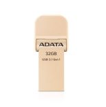 A-Data Adata i-Memory Flash Drive AI920, 32GB, Lightning / USB 3.1 Gen1, gold