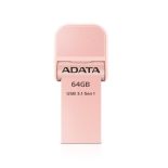 A-Data Adata i-Memory Flash Drive AI920, 64GB, Lightning / USB 3.1 Gen1, rose-gold