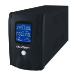 Qoltec Zasilacz awaryjny UPS 800VA , 480W , LCD