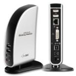 iTec USB 2.0 Docking Station With DVI Video+VGA (Port Replicator) + LAN + Audio