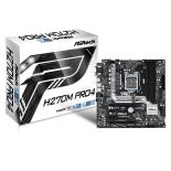 ASRock H270M Pro4, INTEL H270 Series,LGA1151,4 DDR4, 2 x M.2 (for SSD)