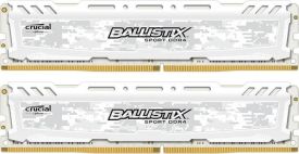 Crucial Ballistix Sport LT Gray 16GB Kit (2 x 8GB) DDR4-2666 UDIMM