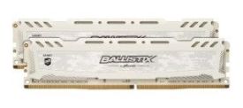 Crucial Pamięć DDR4 Crucial Ballistix Sport 16GB (2x8GB) 2666MHz CL16 1,2V White