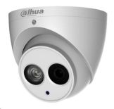 DAHUA Dahua venkovní IP Dome IP kamera 4k, 8Mpix, 1/2,5 Starvis, 3840×2160/15sn, H.265, 4mm(88st), IR50m, mic ,IP67