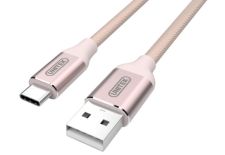 Unitek Kabel USB - microUSB 2.0 Rose Gold, Y-C4026ARG