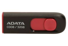 A-Data Adata pamięć USB C008 32GB USB 2.0 ( Czarny+Czerwony )