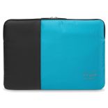 Targus Pulse Laptop Sleeve - etui do notebooków 11.6-13.3'' Black and Atoll Blue