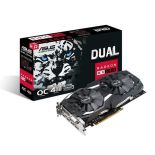 Asus Radeon RX 580 Dual series, 4GB GDDR5, HDMI, DVI, DP