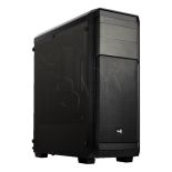 Aerocool AERO-300 BLACK FAW Window, Obudowa ATX, USB 3.0, bez zasilacza