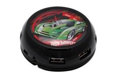 ModeCom hub USB 7-portowy UFO TURBO7HUB - HOT WHEELS