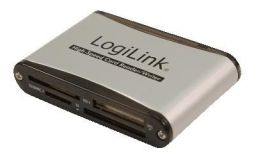 LogiLink CR0001B czytnik kart pamięci USB 2.0 56w1 (zewnętrzny)