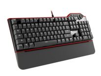 NATEC Klawiatura GENESIS RX85 GAMING mechaniczna dla graczy, KALIH RED, US layout