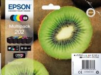 Epson Tusz Kiwi Multipack 202 , CMYK+photo black , Claria Premium