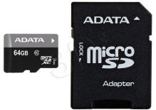 A-Data Karta pamięci Premier AUSDX64GUICL10-RA1 (64GB; Class 10 Class U1; Adapter)