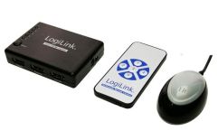 LogiLink HDMI Switch z wzmacniaczem i zdalnym sterowaniem 5-Port