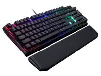 Cooler Master MasterKeys MK750, Gaming, US, RGB LED light Yes, Wired, Brown Switch, Black