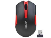 A4 Tech Mysz A4TECH V-TRACK G3-200N-1 Black+Red WRLS