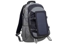 PowerNeed Sunen Plecak 40 l z panelem solarnym 6.5 W na laptop 15,6'', czarny