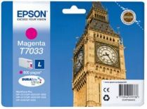 Epson Tusz T703 magenta L , 800str , WP4000/4500