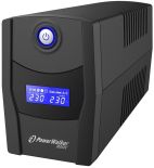 Power Walker UPS LINE-INTERACTIVE 600VA STL FR 2X PL 230V, RJ11/45 IN/OUT, USB