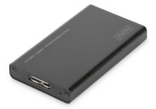 Digitus Obudowa USB 3.0 na dysk mSATA SSD M50 SATA III, 50x30x4mm, aluminiowa