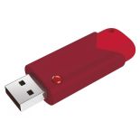 Emtec Pendrive ECMMD8GB103R (8GB; USB 3.0; kolor czerwony)