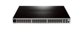 D-Link DGS-3420-52P xStack 48-port 10/100/1000 Layer 2+ Stackable Managed PoE Gigabit Switch