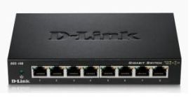 D-Link DGS-108/E 8-port 10/100/1000 Gigabit Metal Housing Desktop Switch