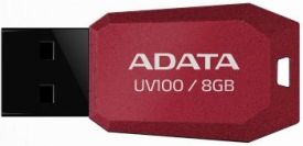 A-Data Adata pamięć USB UV100 8GB USB 2.0 Czerwony