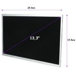 Qoltec matryca LCD 13,3'' (CCFL, 1280x800, glossy, 30 pin)