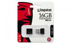 Kingston Pendrive (Pamięć USB) 16 GB USB 2.0 Czarny