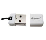 Pretec Pendrive (Pamięć USB) 8 GB USB 2.0 Biały