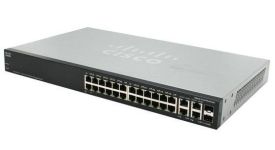 Cisco Systems Cisco SF500-24 24x10/100, 4xGig(2x5G SFP) Stackable Managed Switch