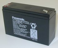 Baterie - Panasonic LC-R0612P1 (6V/12Ah - Faston 250), životnost 6-9let